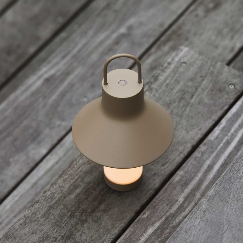 Shadow Small Gr beige Bordslampa