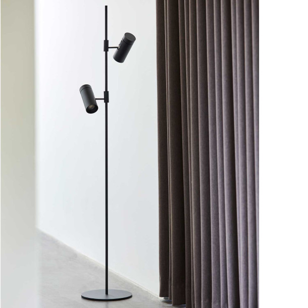 Sia Click Spot with Sia Base Floor Black