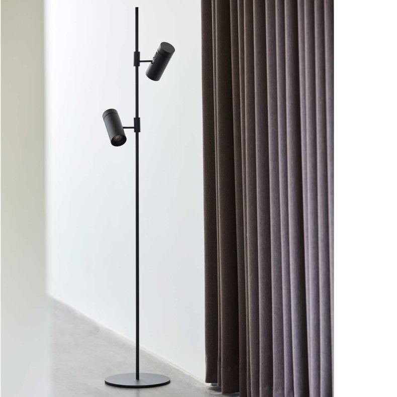 Sia Svart Golvlampa
