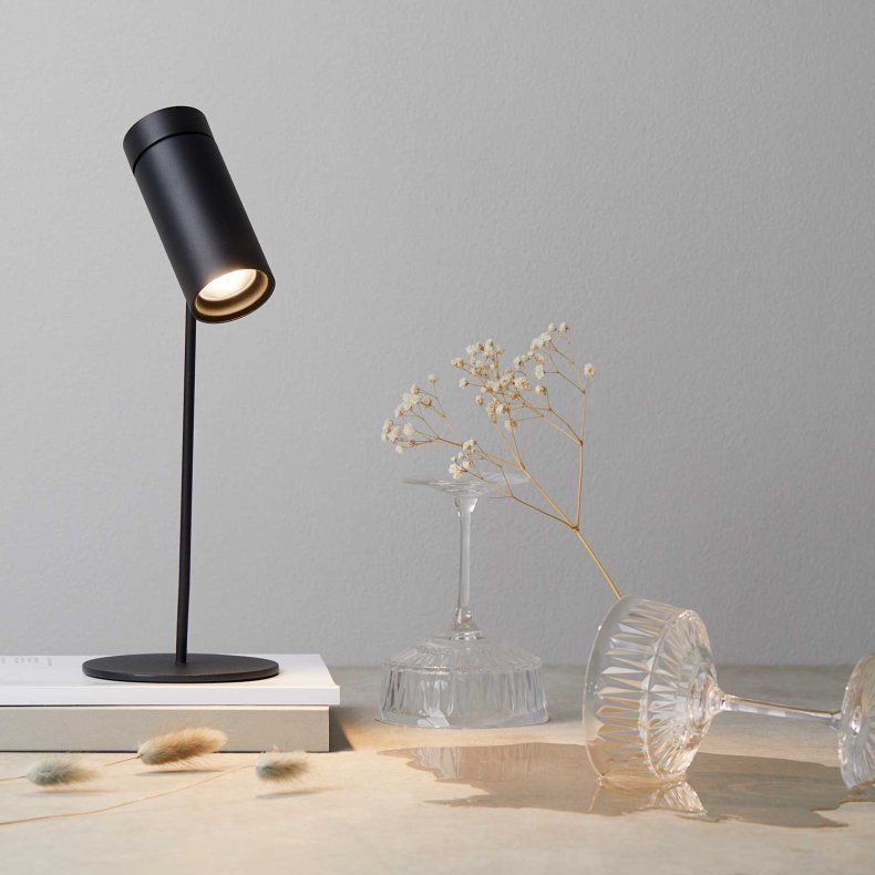 Sia Black Table Lamp