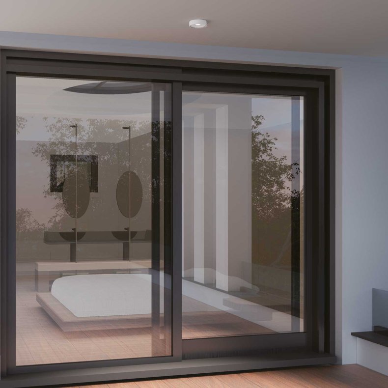 Sif IP65 vit Takspotlight