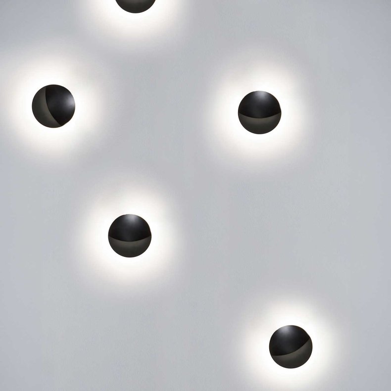 Smiley Mat Sort Vglampe