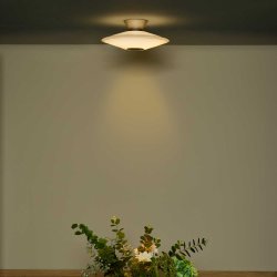 Solene C LARGE Soft Ivory Ceiling Light