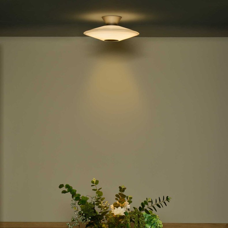 Solene C LARGE Soft Ivory Ceiling Light