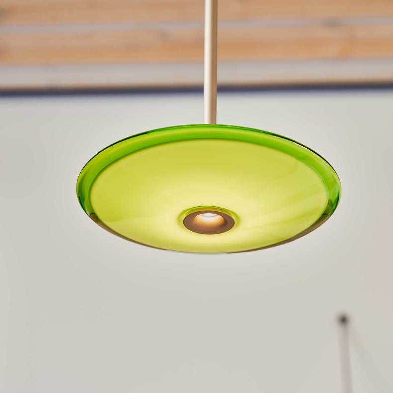 Solene SO Green Pendant Light