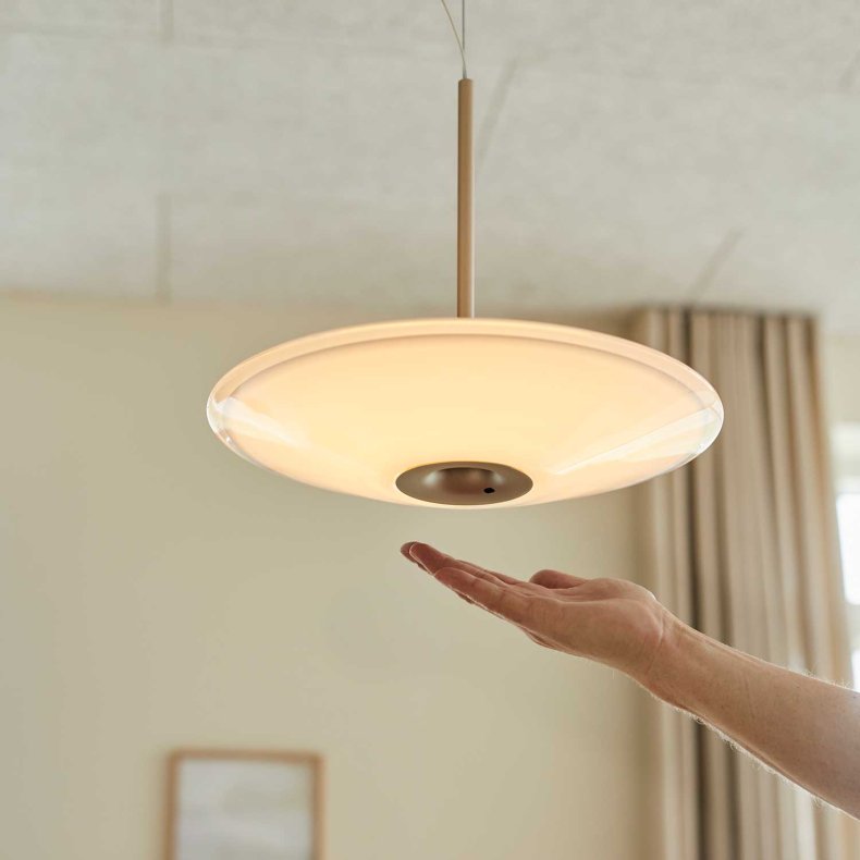 Solene SO LARGE Vit Takpendel