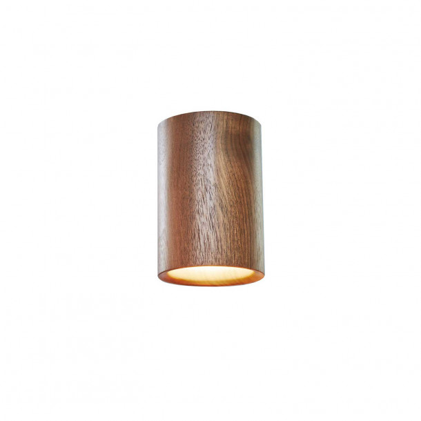 Solid Cylinder walnut Downlight Ceiling Spotlight