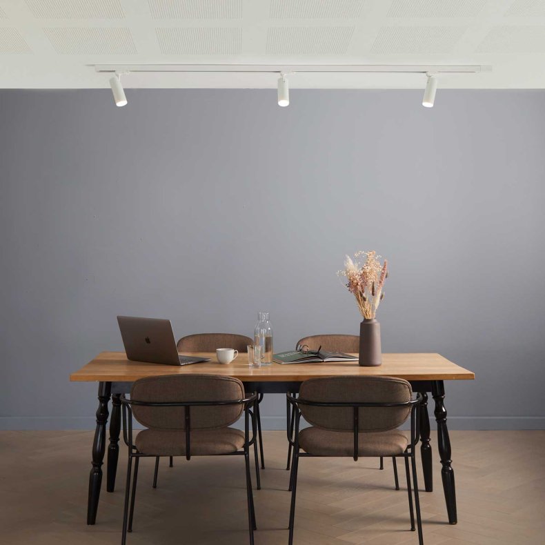 Space Hvit/Gull Spotskinne