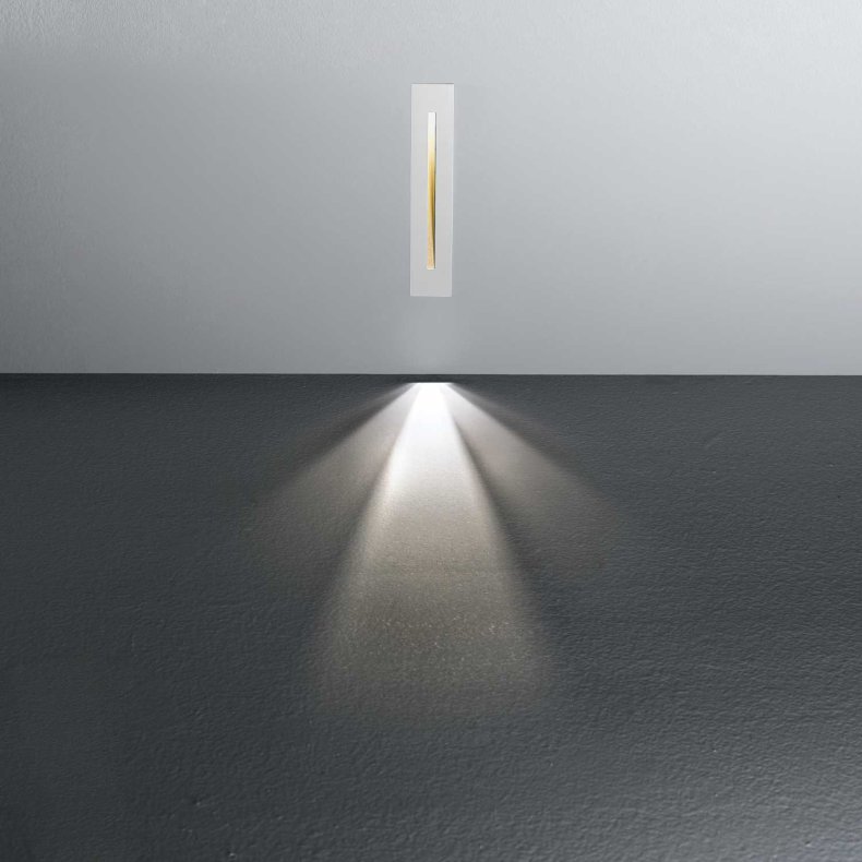 Split recessed Wall Light