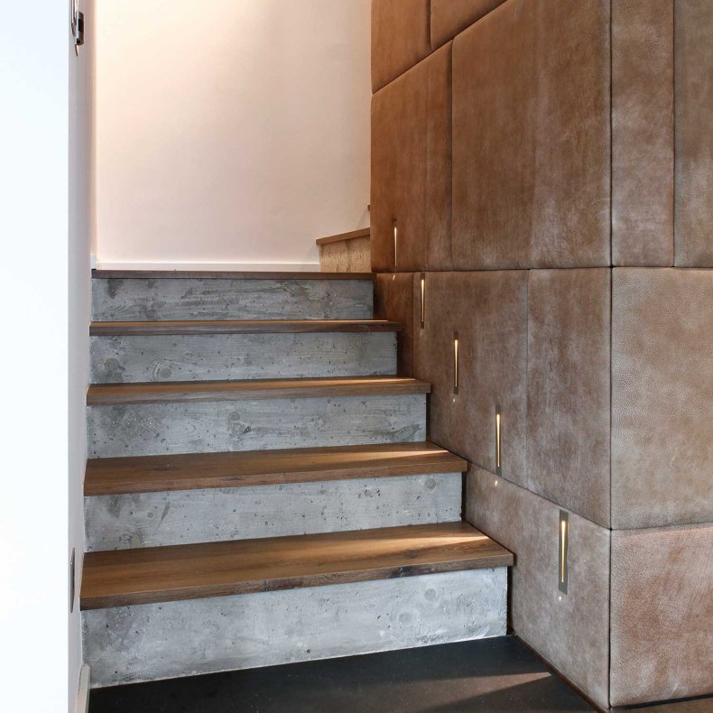 Split recessed Wall Light