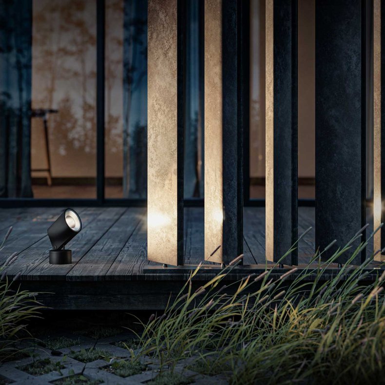 Stic svart Spotlight