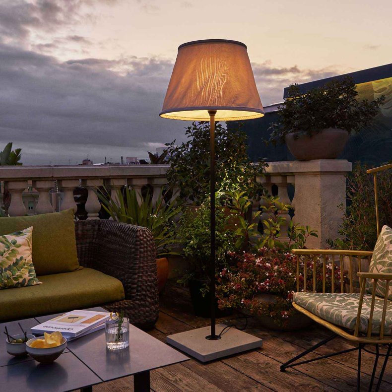 TXL beige Utomhus Golvlampa