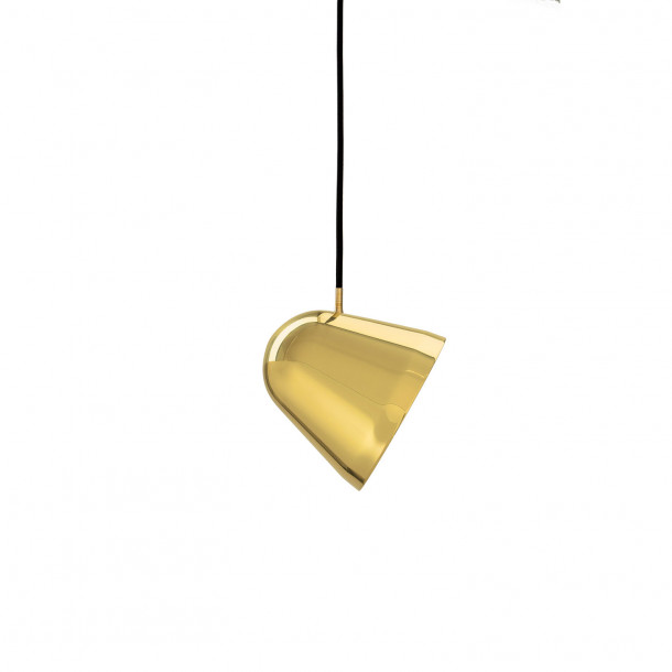 Tilt and Tilt S pendant light in brass - Lampefeber