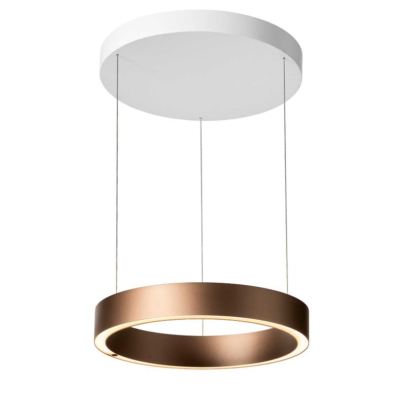 Velora SMALL Caramel Brown Pendant Light