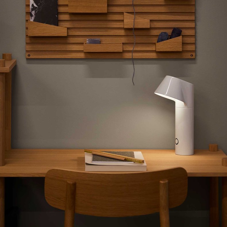 Willow Just White Table Lamp