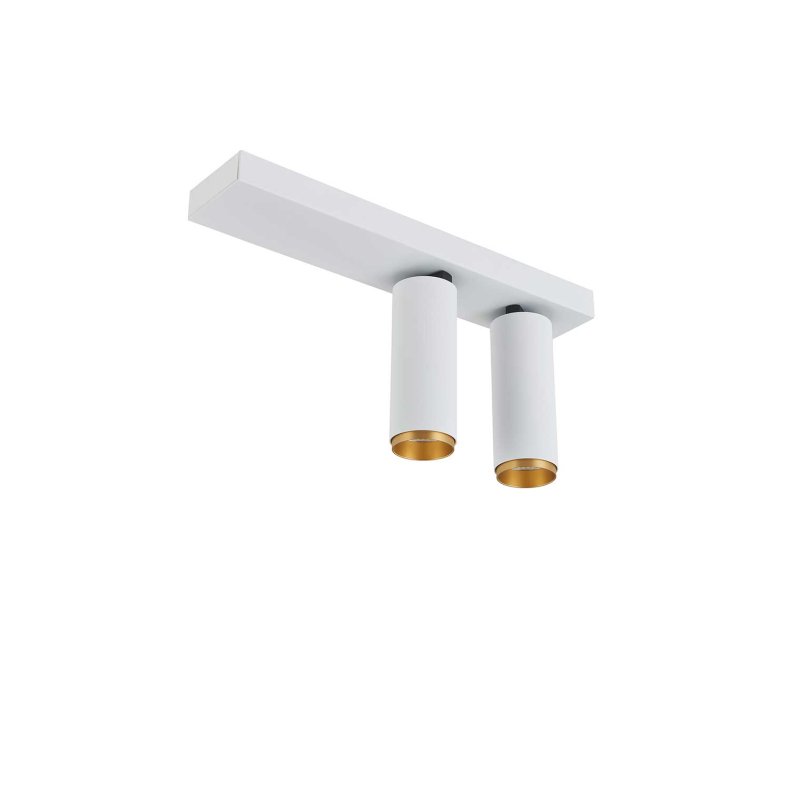 X-BEAM Double Hvid/Guld Loft/Vgspot