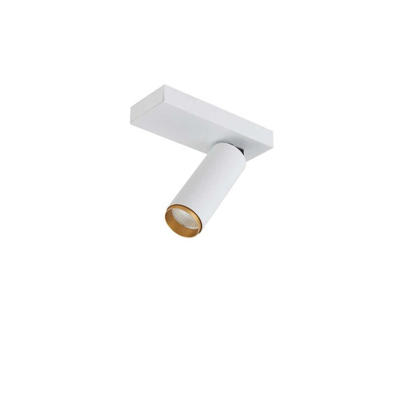 X-BEAM Single Vit/Guld Tak/Vggspotlight