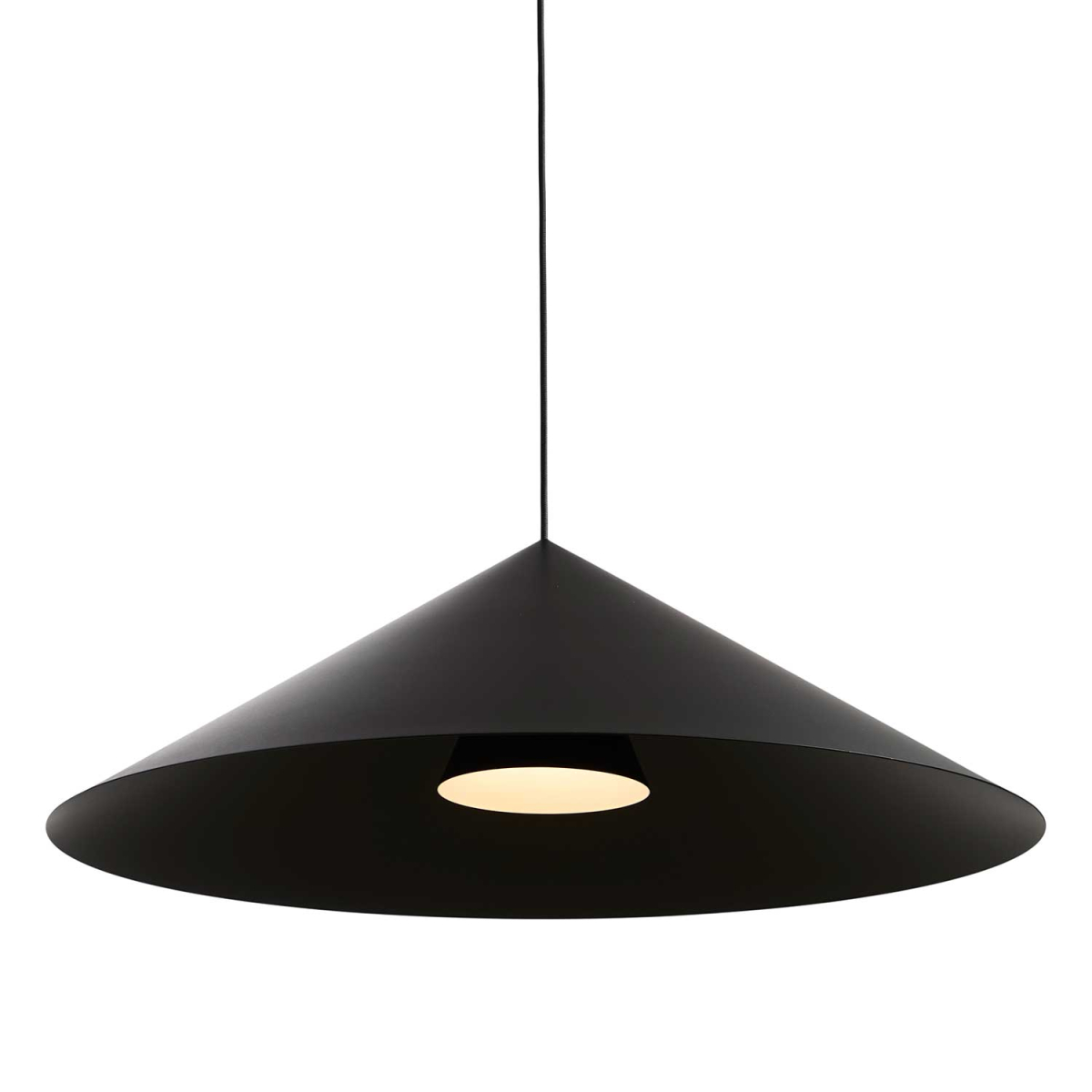 Hanzu 75 Extra Large Black Pendant Light Ø75cm | LOOM Design