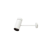 Sia Click Spot with Base Wall/Ceiling White