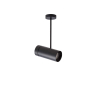 Sia Click Spot with Base Wall/Ceiling Black